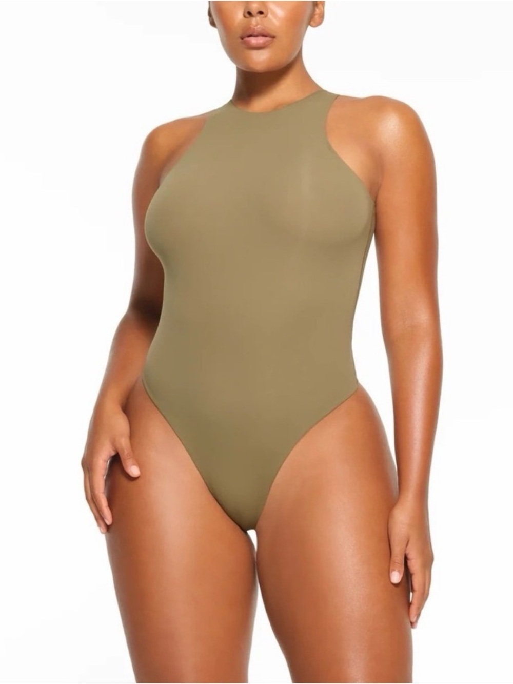 Skims Fits Everybody High Neck Bodysuit